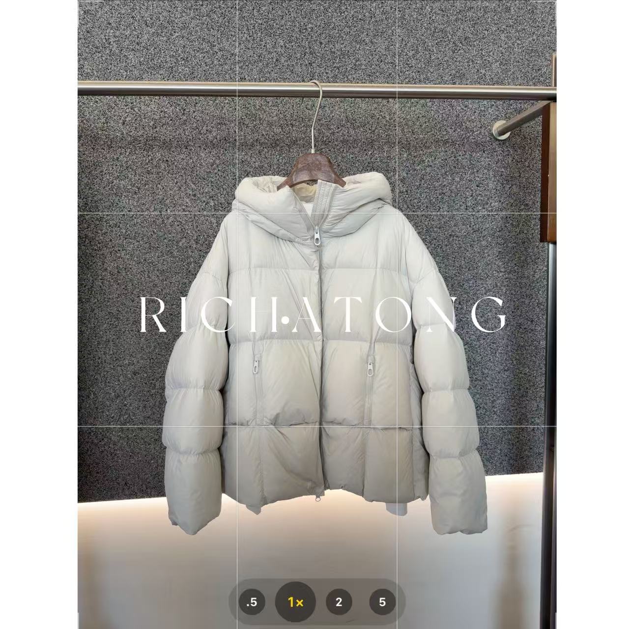 RICH ATONG.-【仙本那】-高阶蓬松90白鸭绒锁温羽绒服1023-26