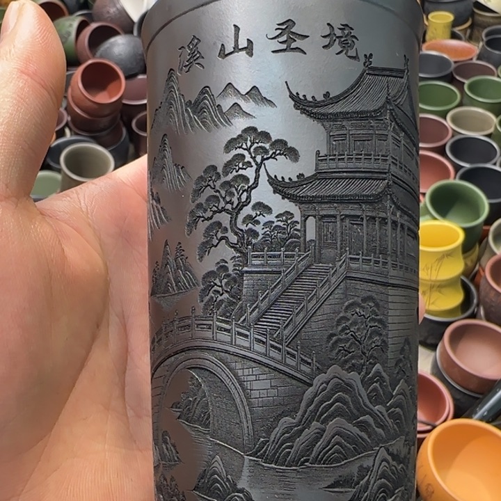 茶杯紫砂全手工制作工艺