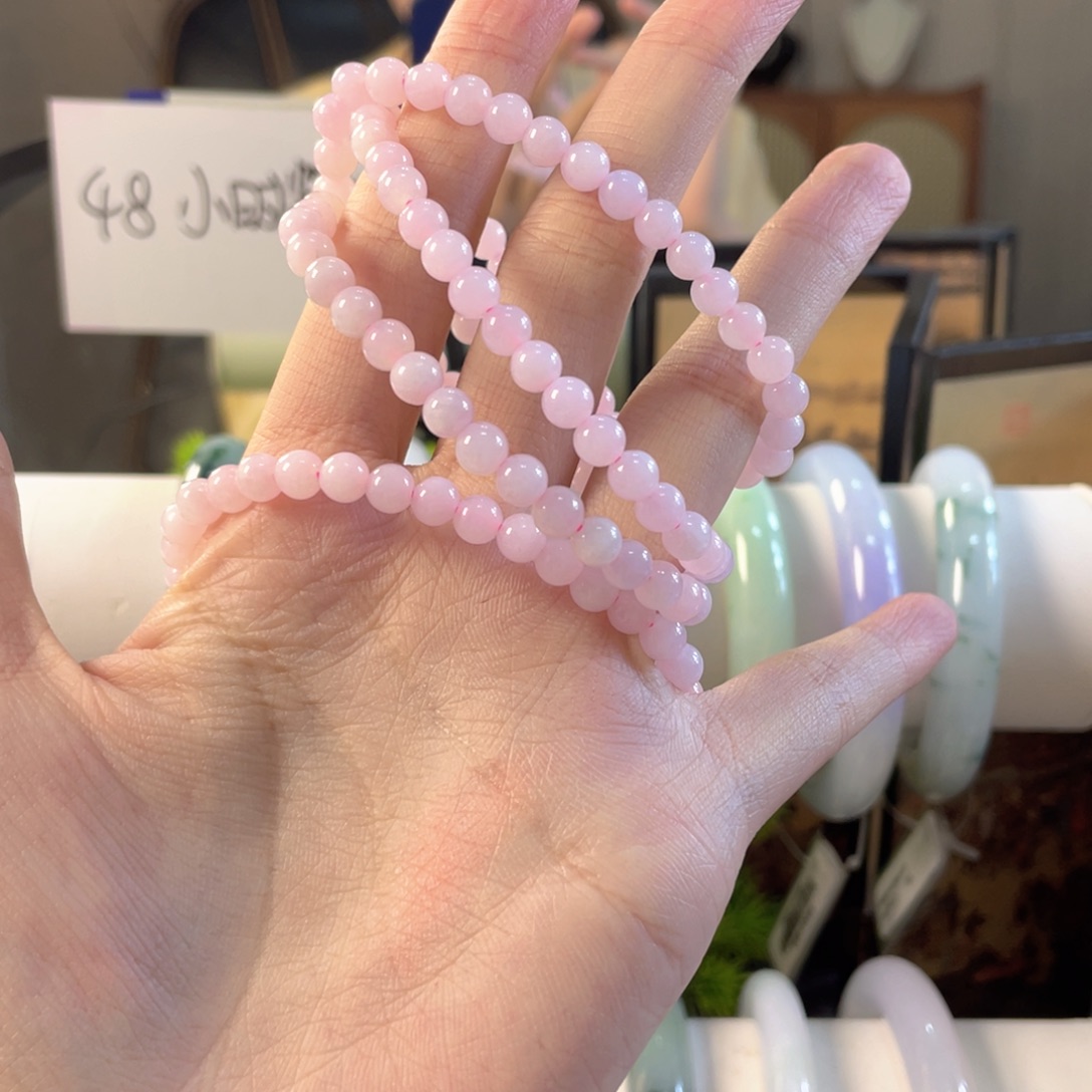 翡翠未镶嵌手链缅甸缅甸翡翠