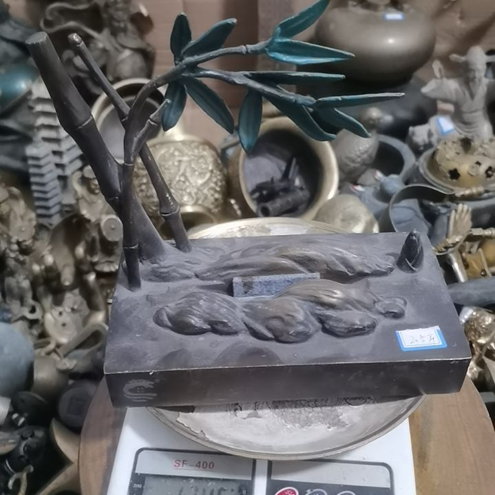 祈***兔金属黄铜工艺品