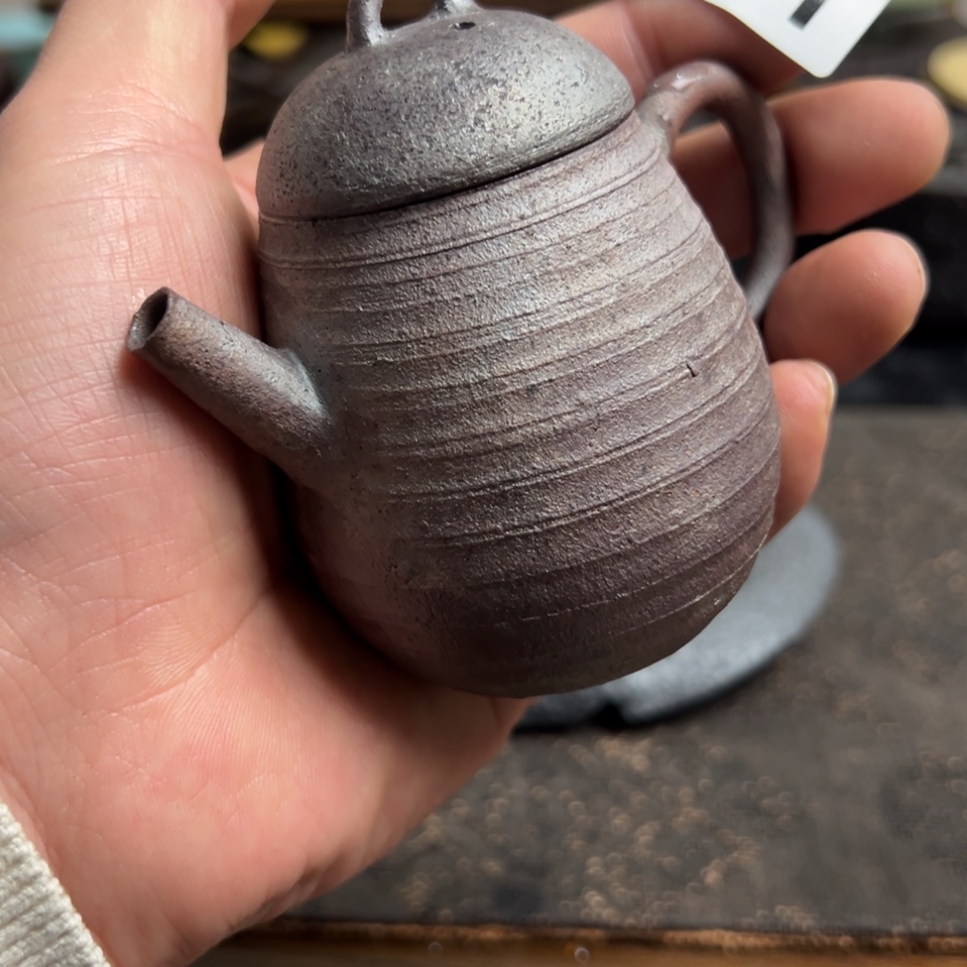 741柴烧手工壶120容量