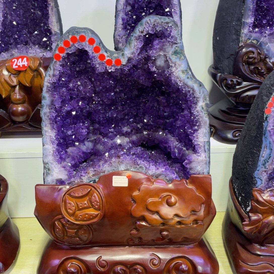 乌拉圭紫水晶摆件