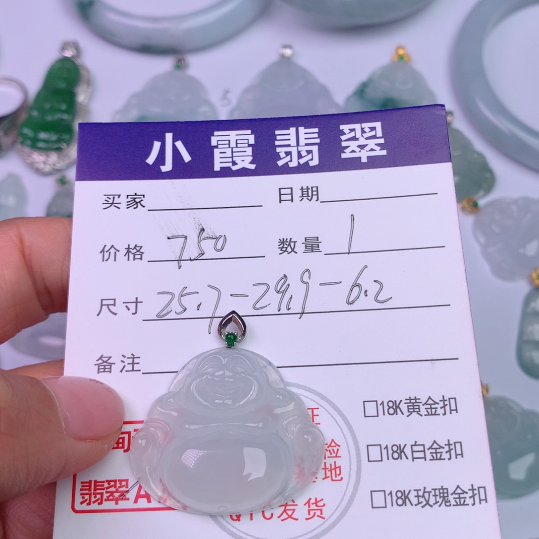 前****翡翠未镶嵌颈饰缅甸翡翠A货