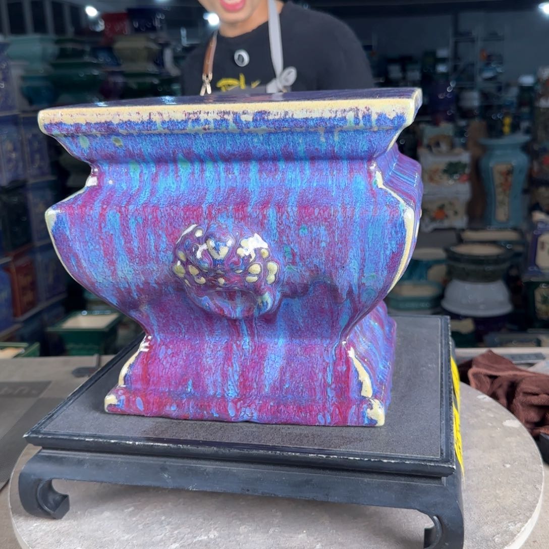 一风堂石湾花盆。