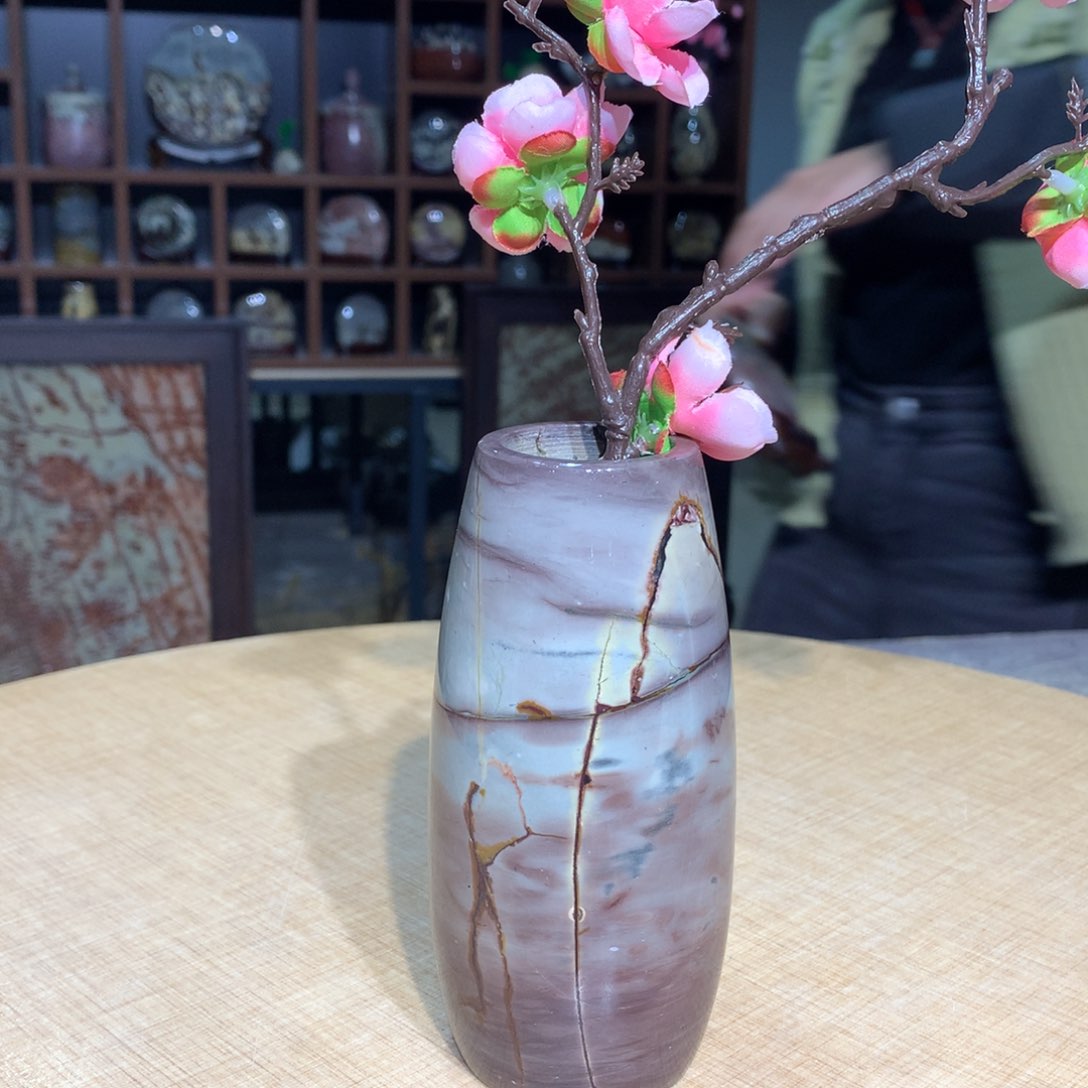 紫砂广西国画石，观赏