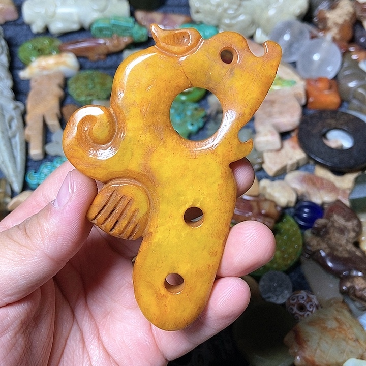 和田玉未镶嵌颈饰170