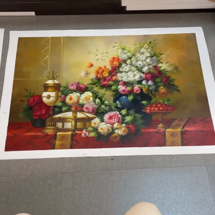 赫***赫油画油画作品入选6090