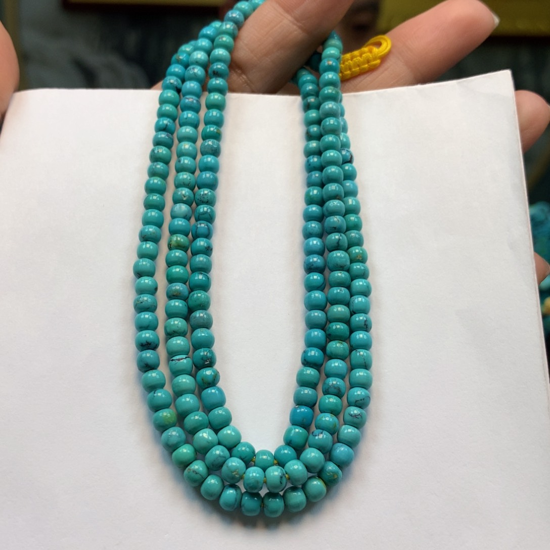 绿松石长链未镶嵌