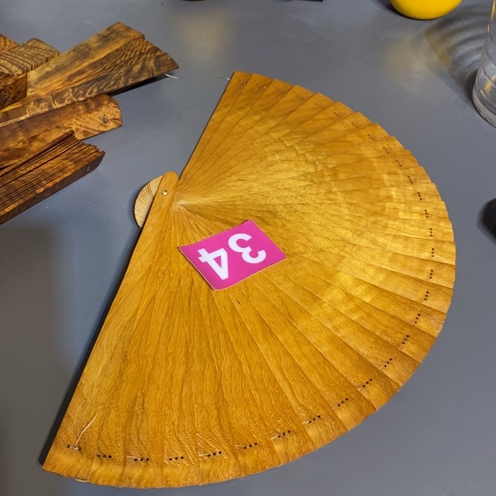 金丝楠金丝楠木扇子