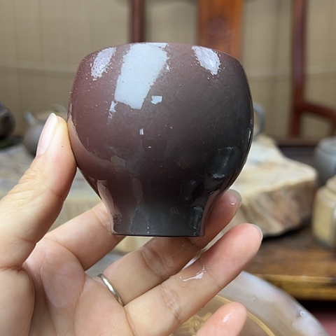 戬谷龙窑柴烧茶杯127
