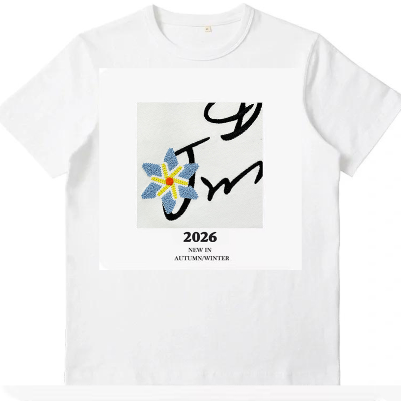 【第五大道】刺绣限定2026限定系列轻奢时尚设计感短袖新款
