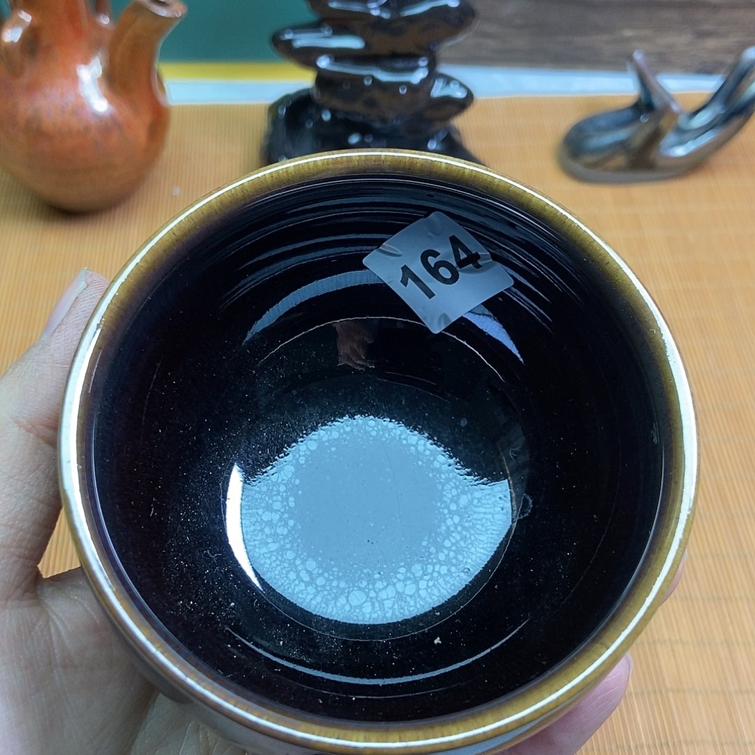 茶盏伊伊建窑建盏茶器164