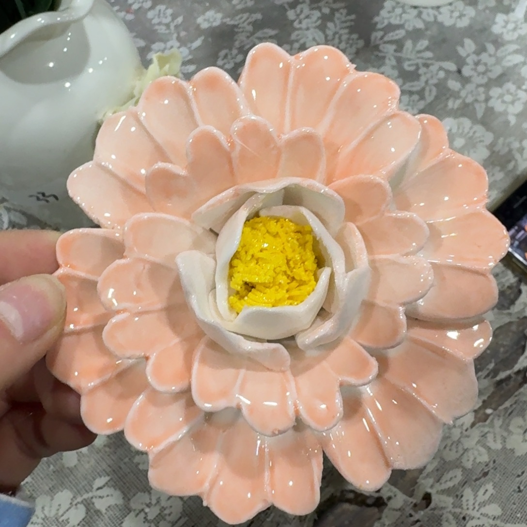 陶瓷花，28元发货，退款拉黑，