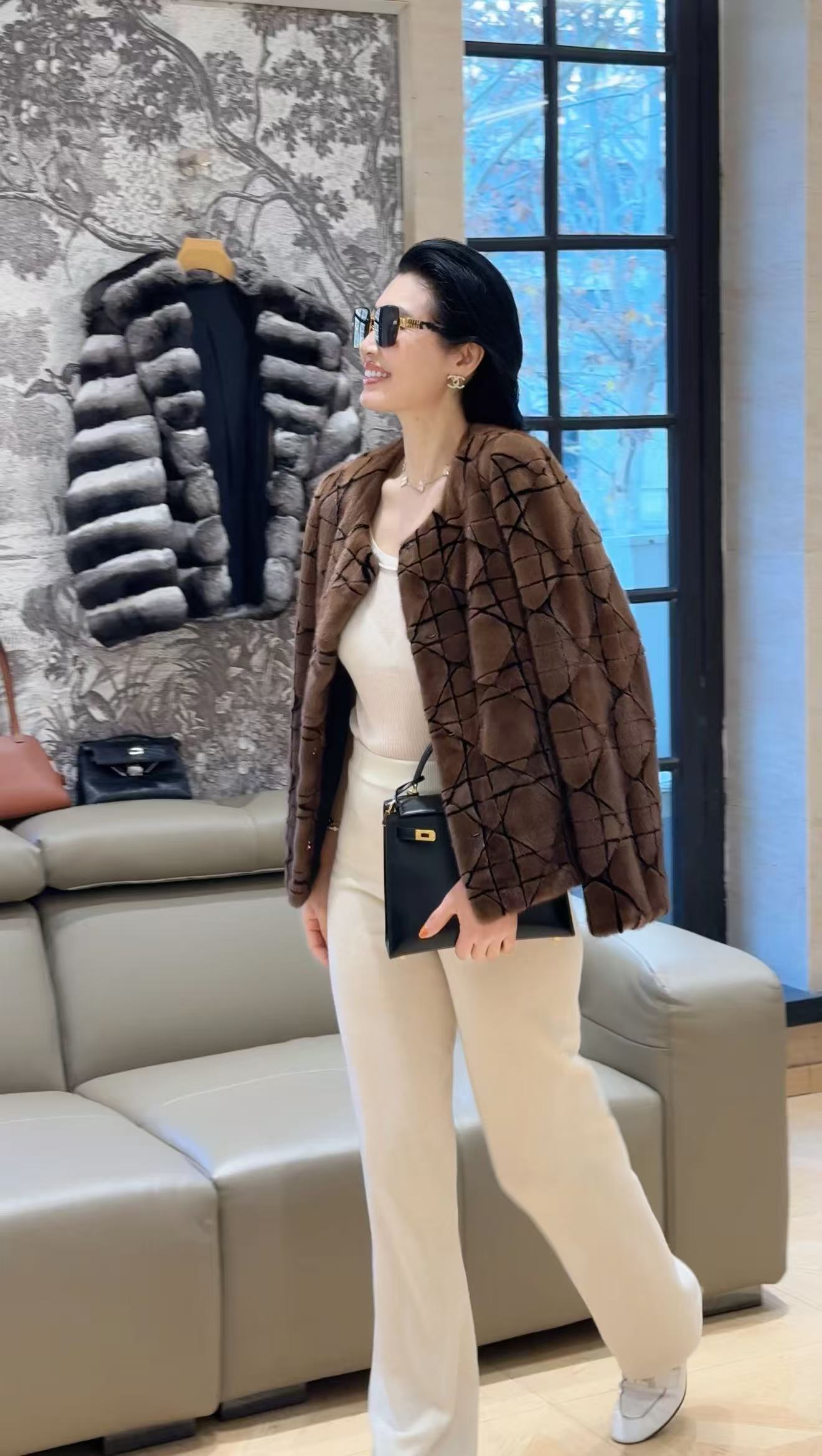 【YINGFEI PARIS】高级定制水貂外套