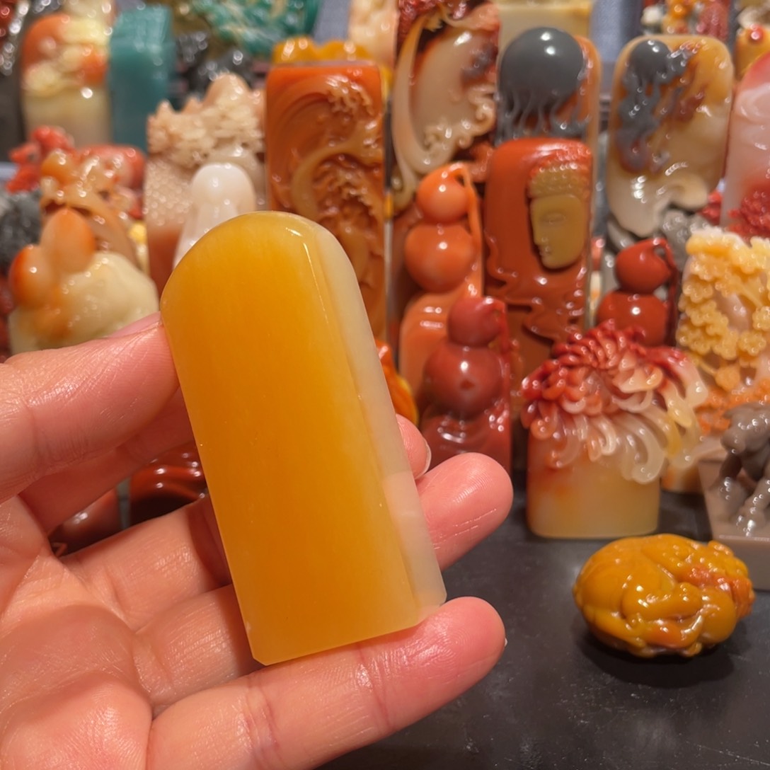 寿山石印石精美印