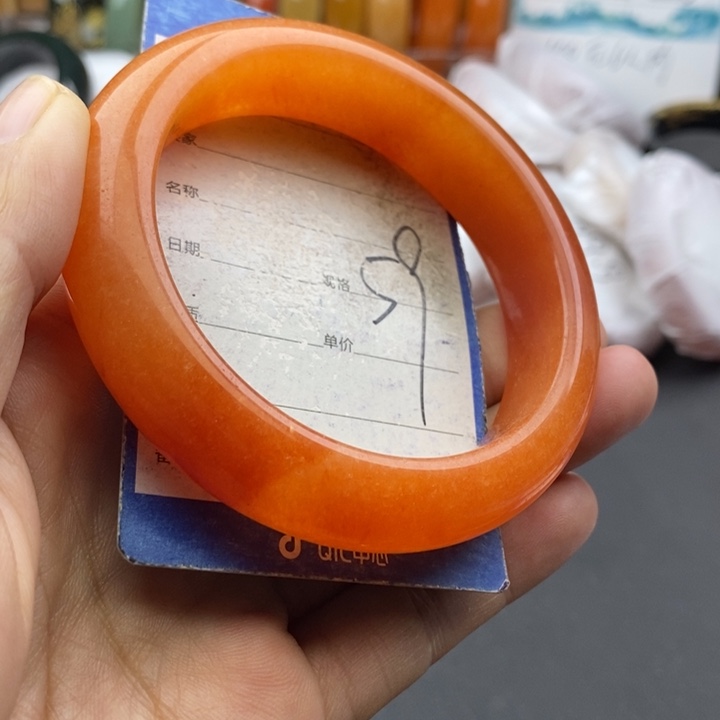 石英质玉未镶嵌手镯