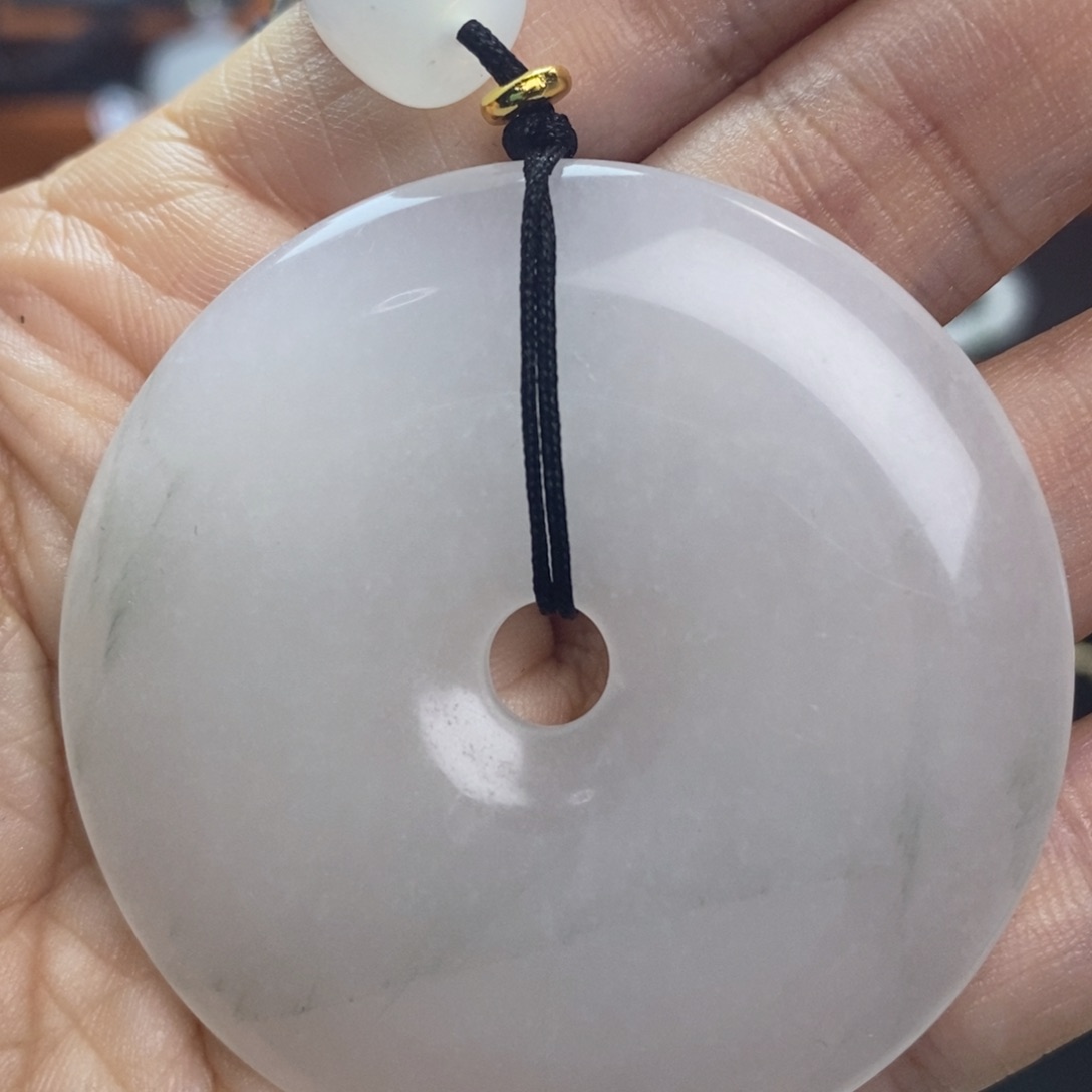 石英质玉吊坠(赠链)未镶嵌思*