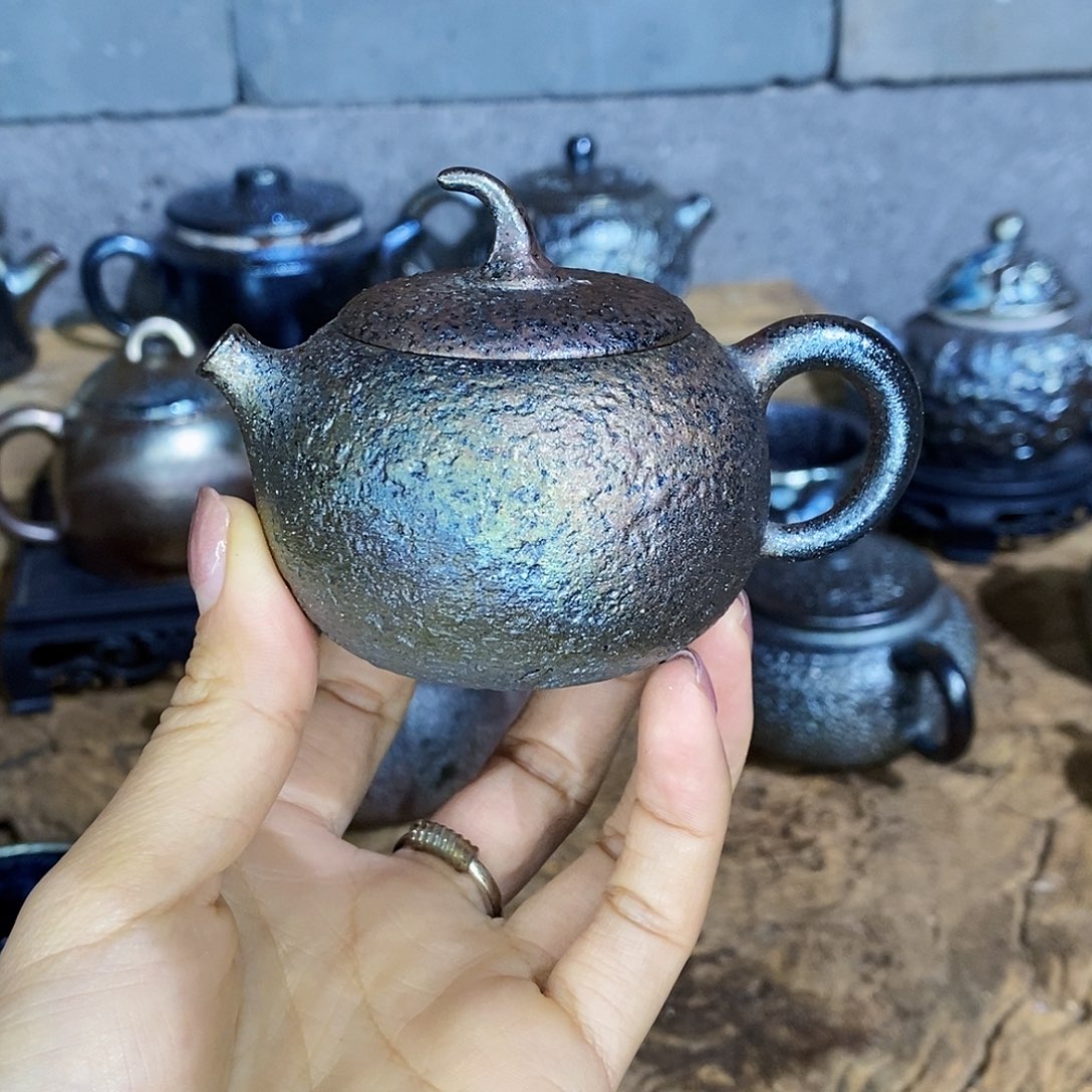 杯时****回云南建水紫陶柴烧