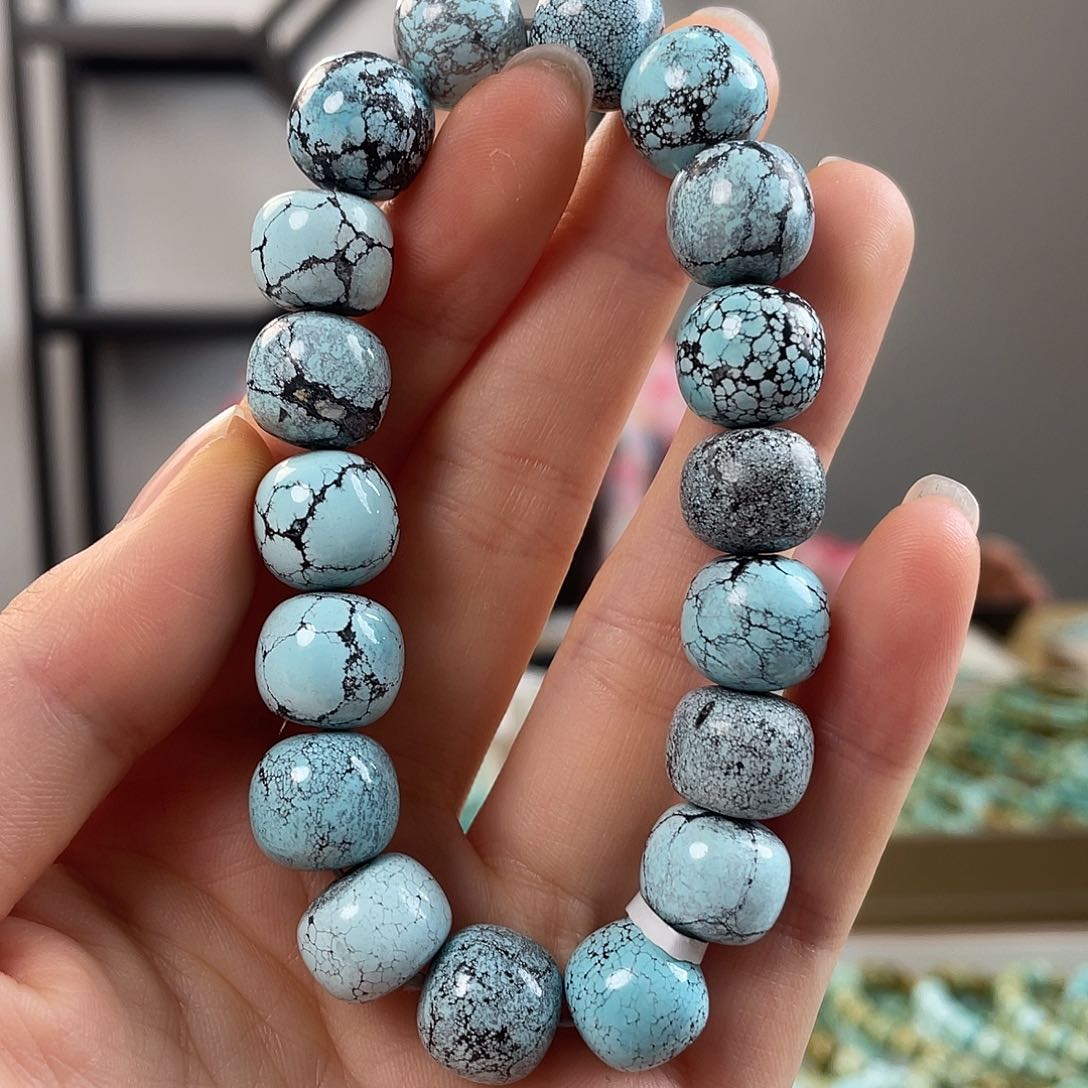 绿松石珠宝奇石未镶嵌路*甲