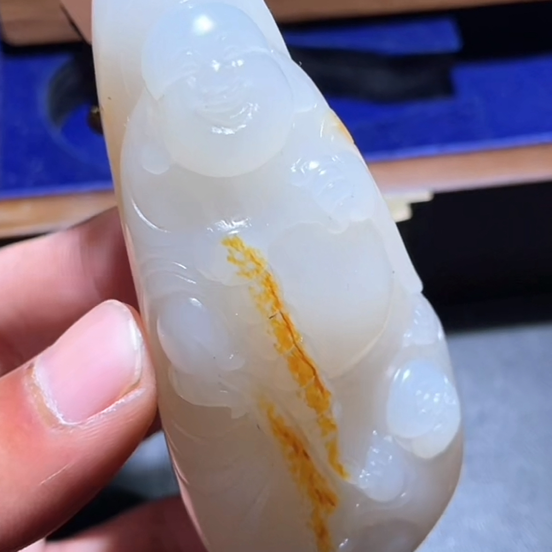 和田玉玉石挂件 d1230拍一发一