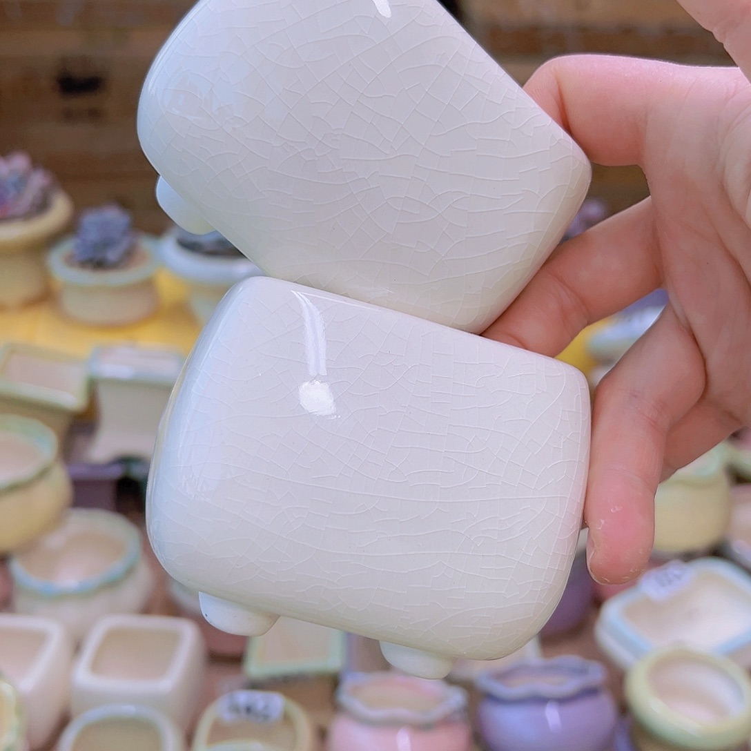 红陶陶瓷花盆当场满12包邮发货