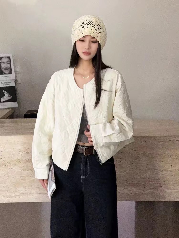夹克外套女春秋2025新款小个子短款百搭宽松休闲秋季棒球服外衣潮