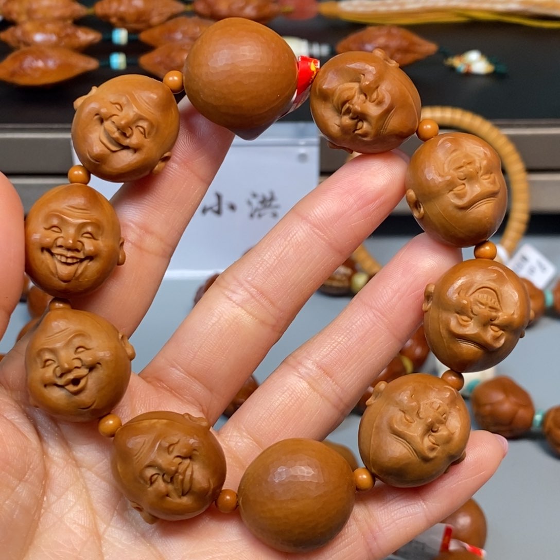 手串/手链橄榄核2.0大师兄笑佛
