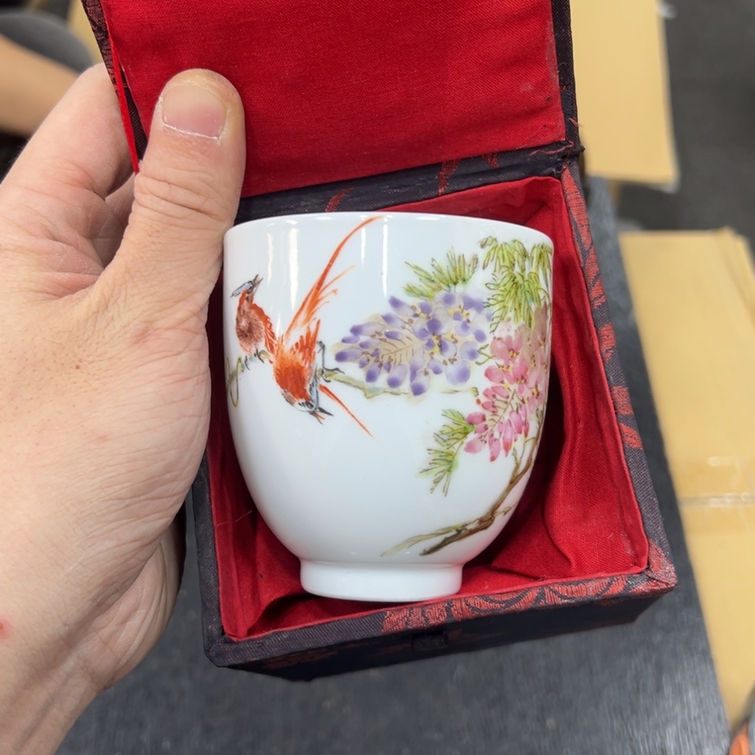 陶瓷中古工艺品摆件
