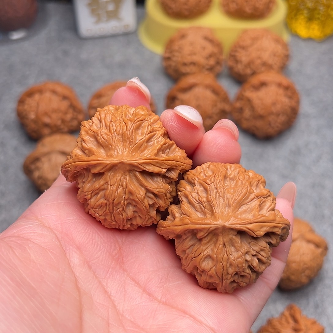 把件文玩核桃精品苹果43全品毕业款