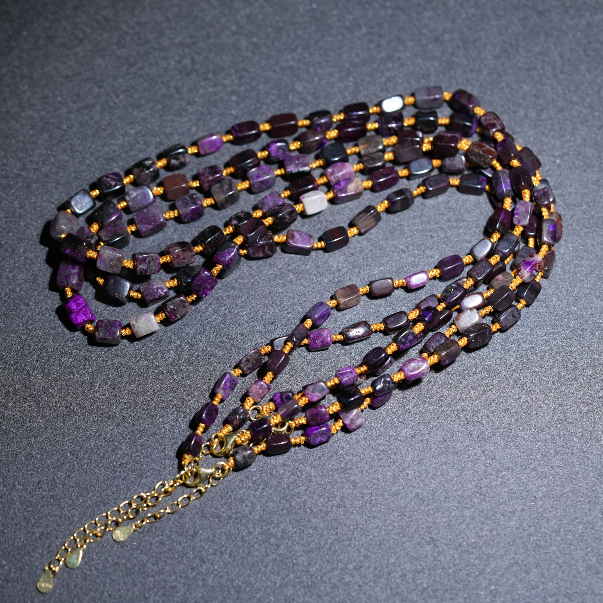 【黑胖珠宝】 QX338 舒俱来老料项链 多样性发其一