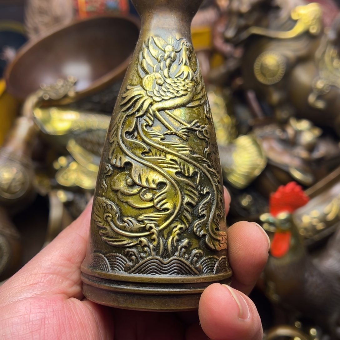 茶壶香炉铜器摆件