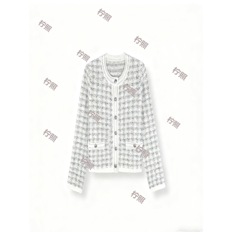 【照照】新款早秋气质优雅小香风绵羊毛外套【ZW607117】（905）