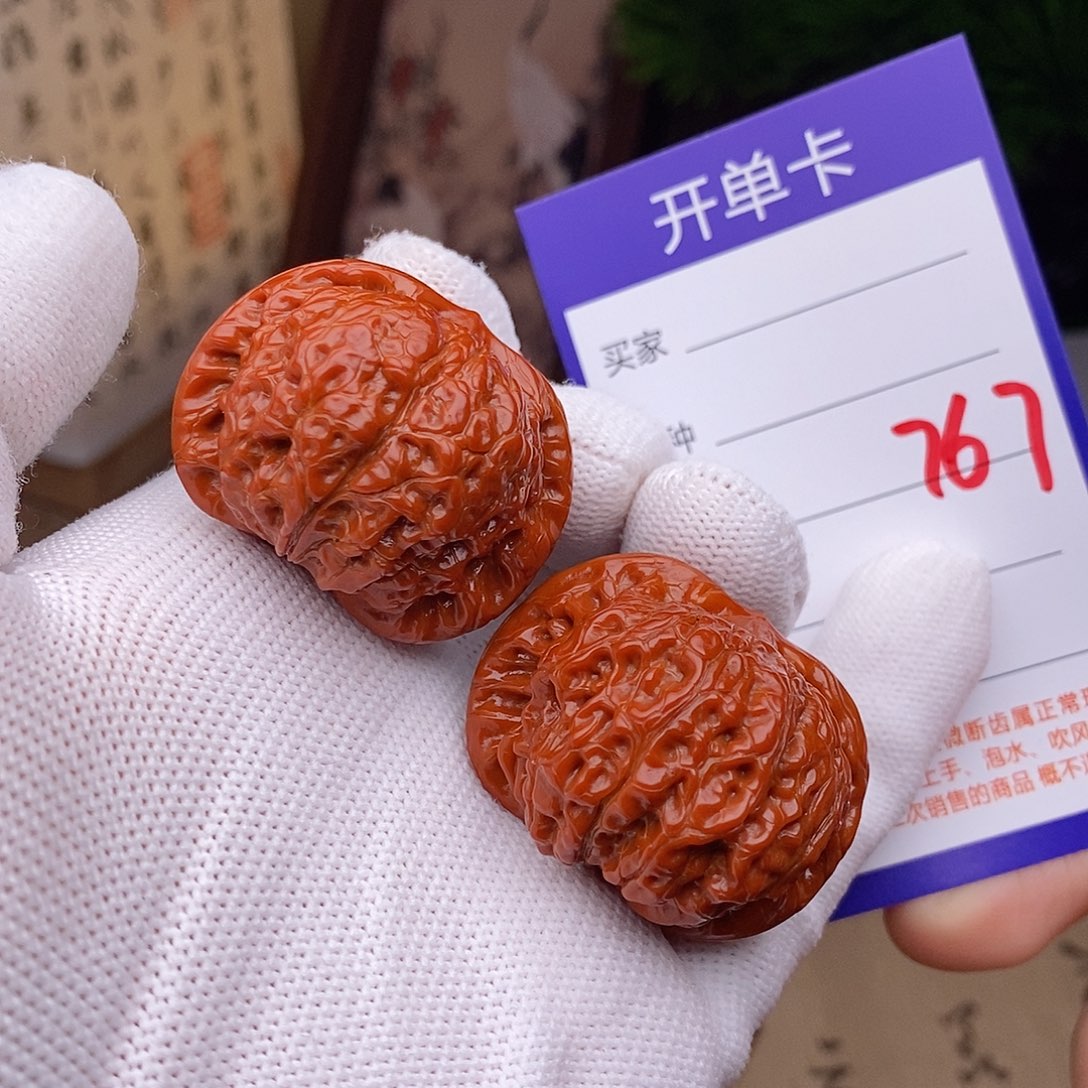 把件文玩核桃37血麒麟767