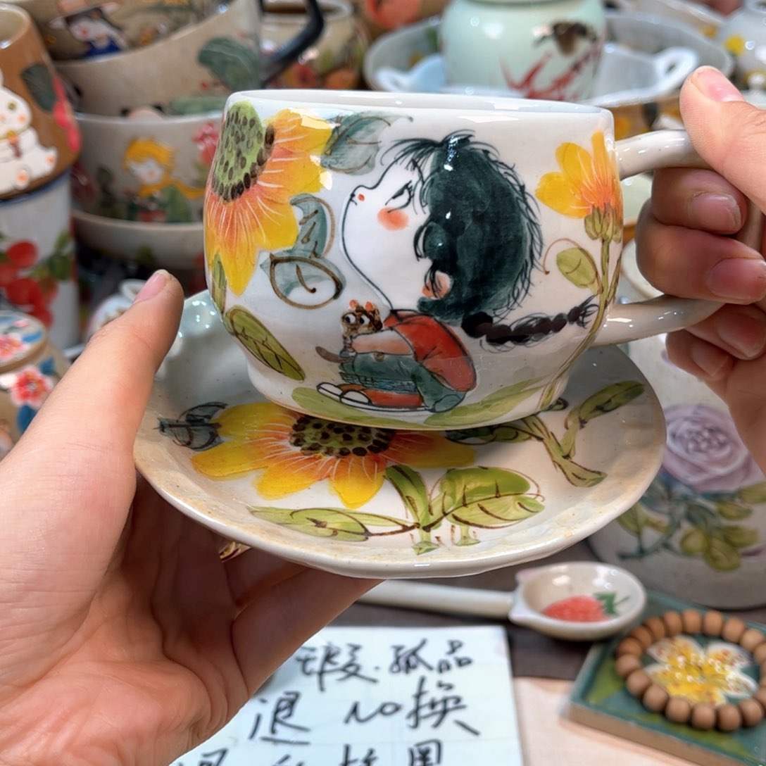 景德镇陶瓷手工杯