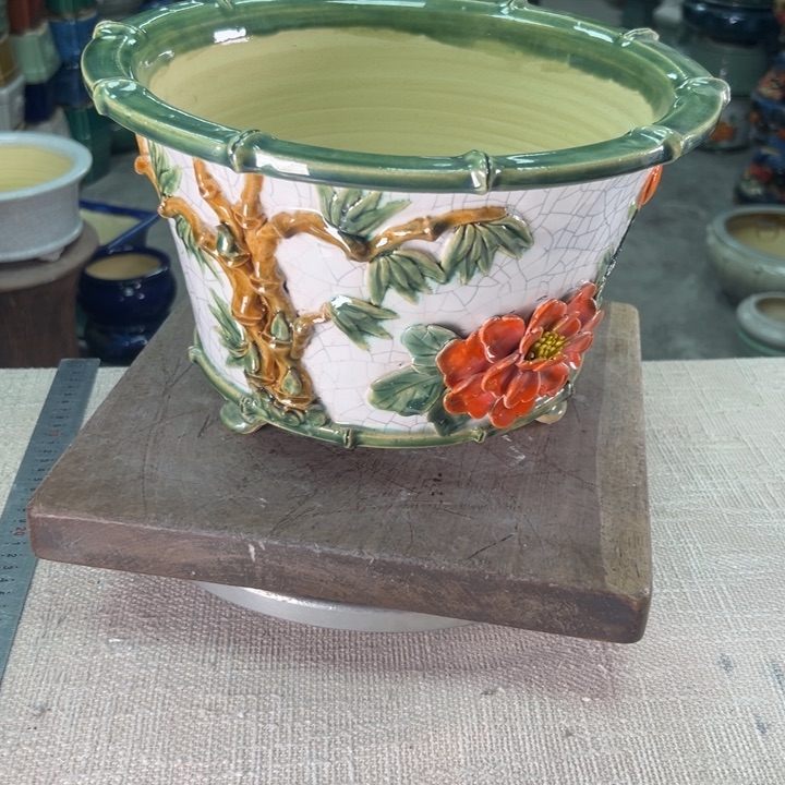 泳坤堂石湾盆陶瓷