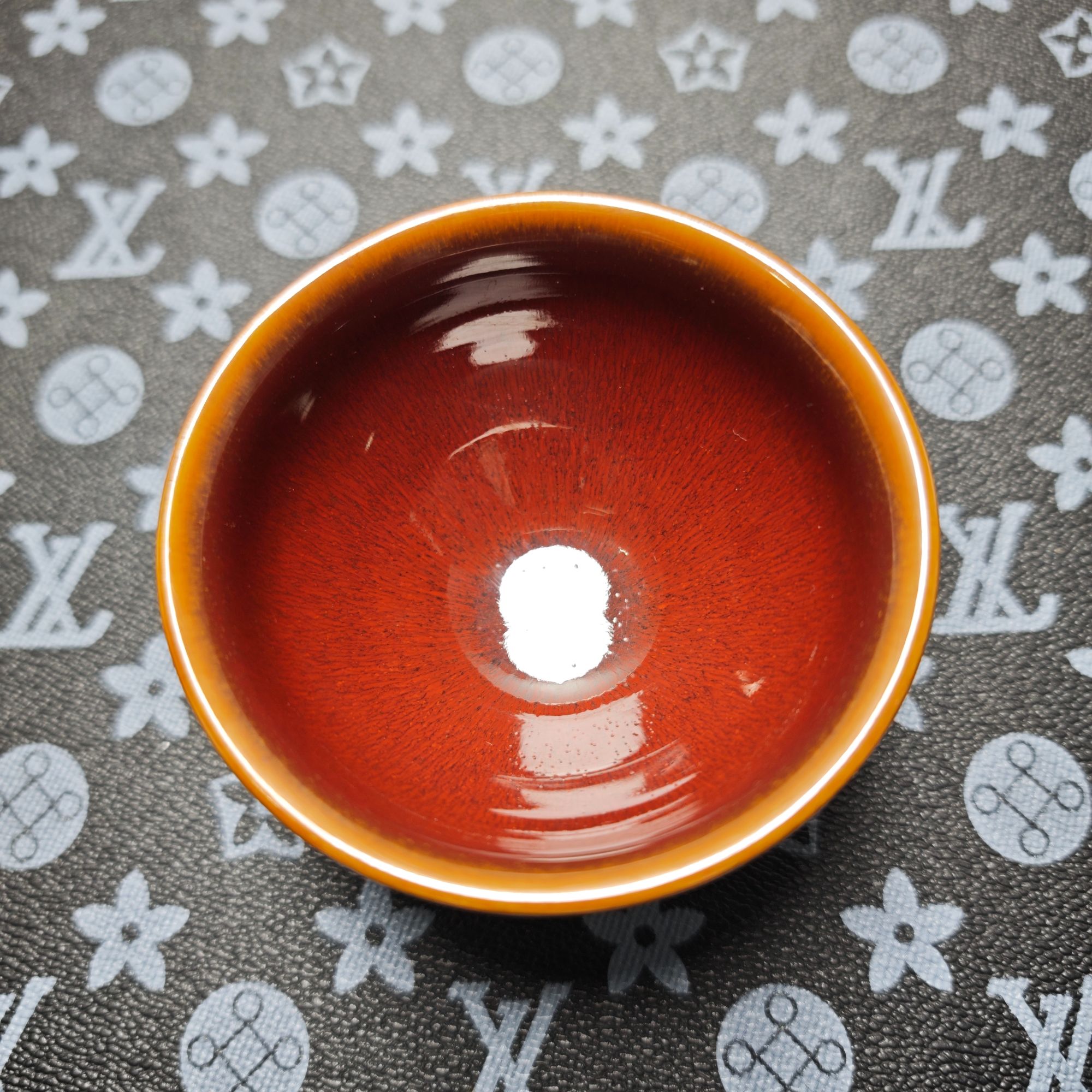 牛血红毫茶具主人杯