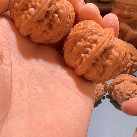 文玩核桃把件平谷元宝38