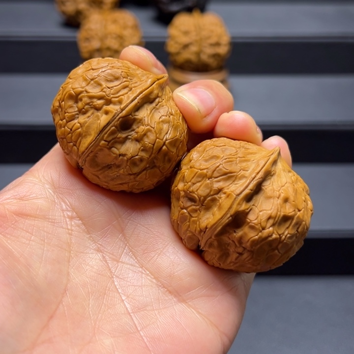 文玩核桃吊坠L蛇皮球40