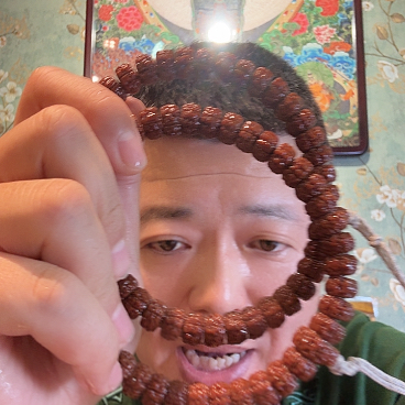 金刚菩提吊坠手持