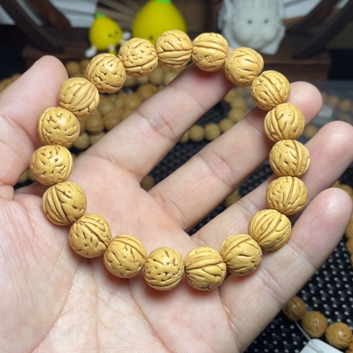 桃木文玩桃核手串