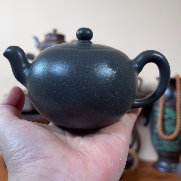 紫砂茶壶一粒珠吴英杰
