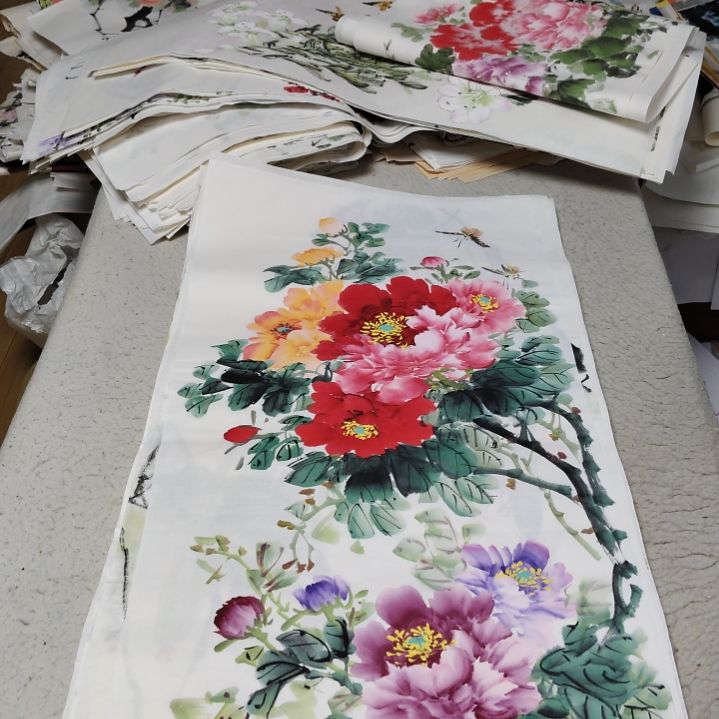喜***猫国画国画花鸟花鸟国画
