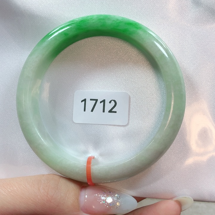 翡翠手镯未镶嵌李*天然翡翠手镯57