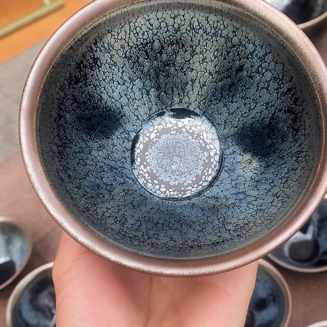 茶盏建盏点茶一个