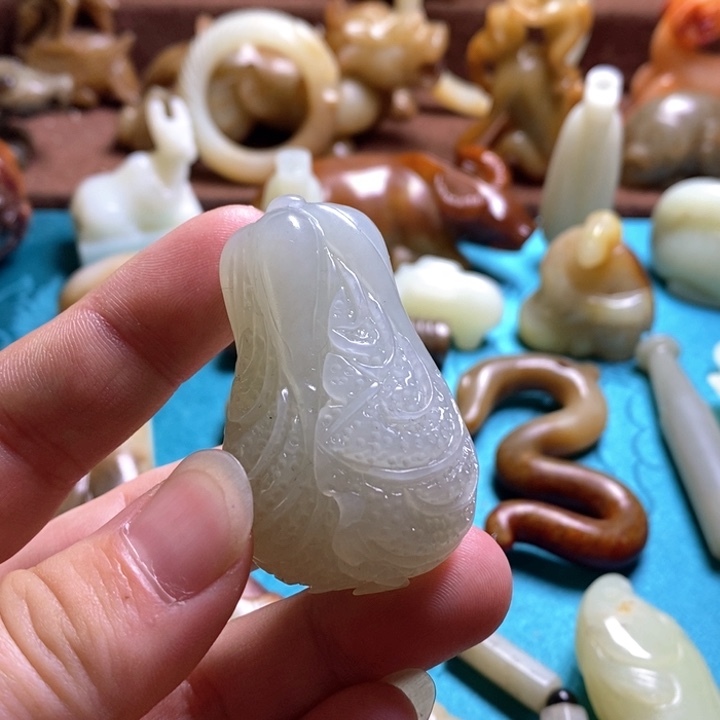 和田玉挂件未镶嵌