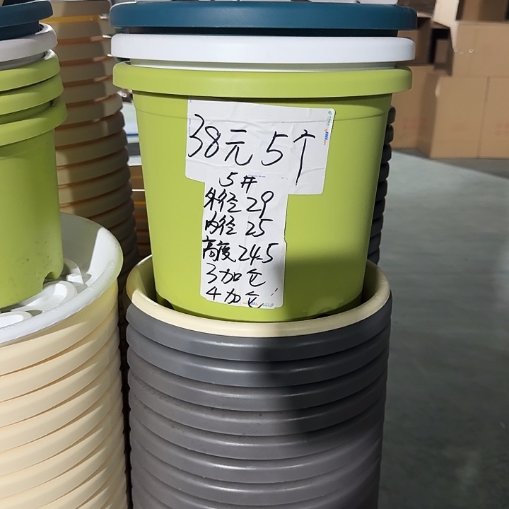 四季5#口径29无托果绿10个