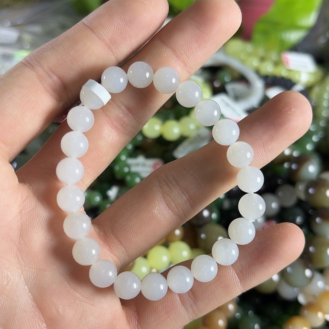 和田玉手链未镶嵌125