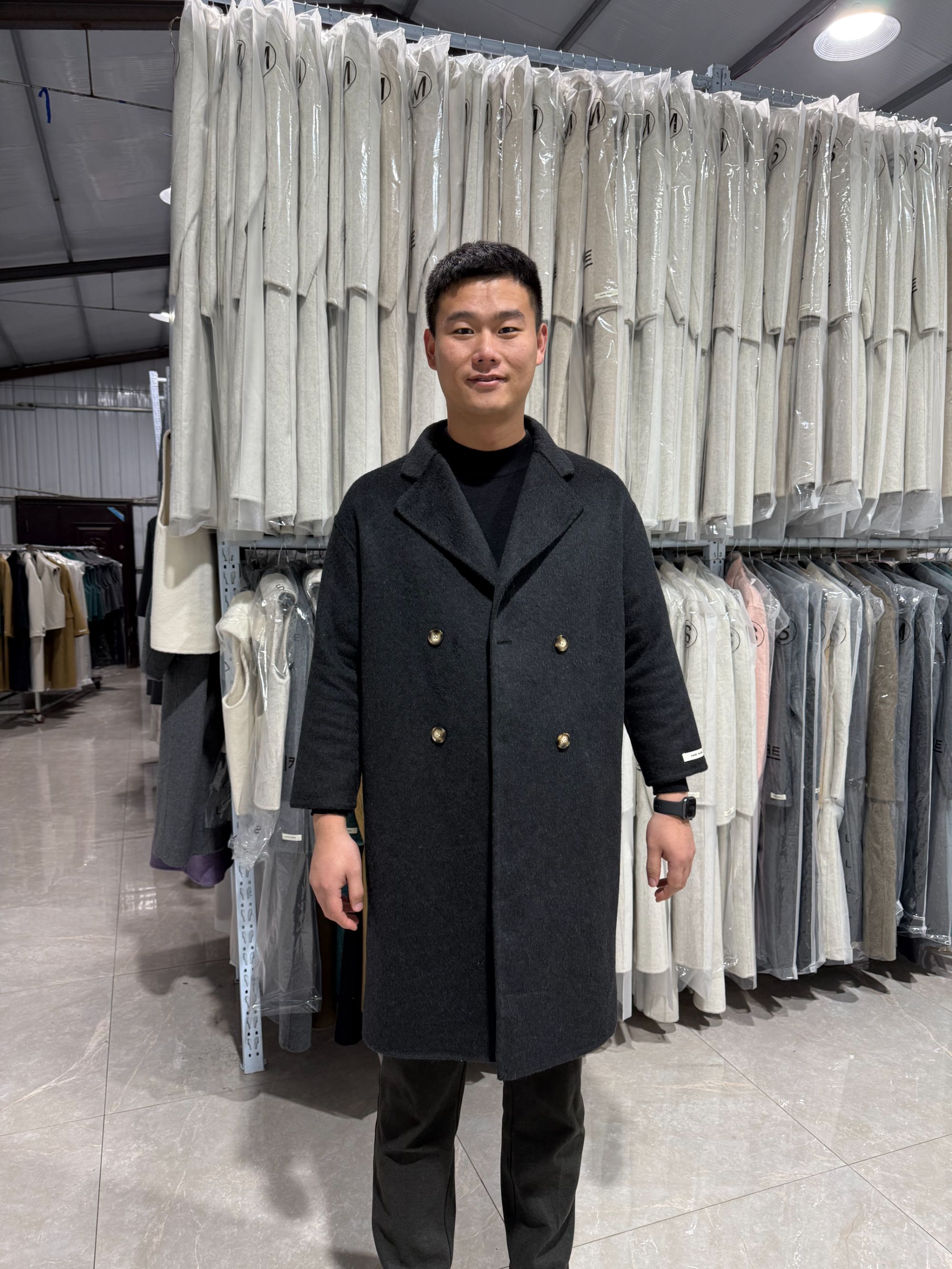 男女同款冬季中长款