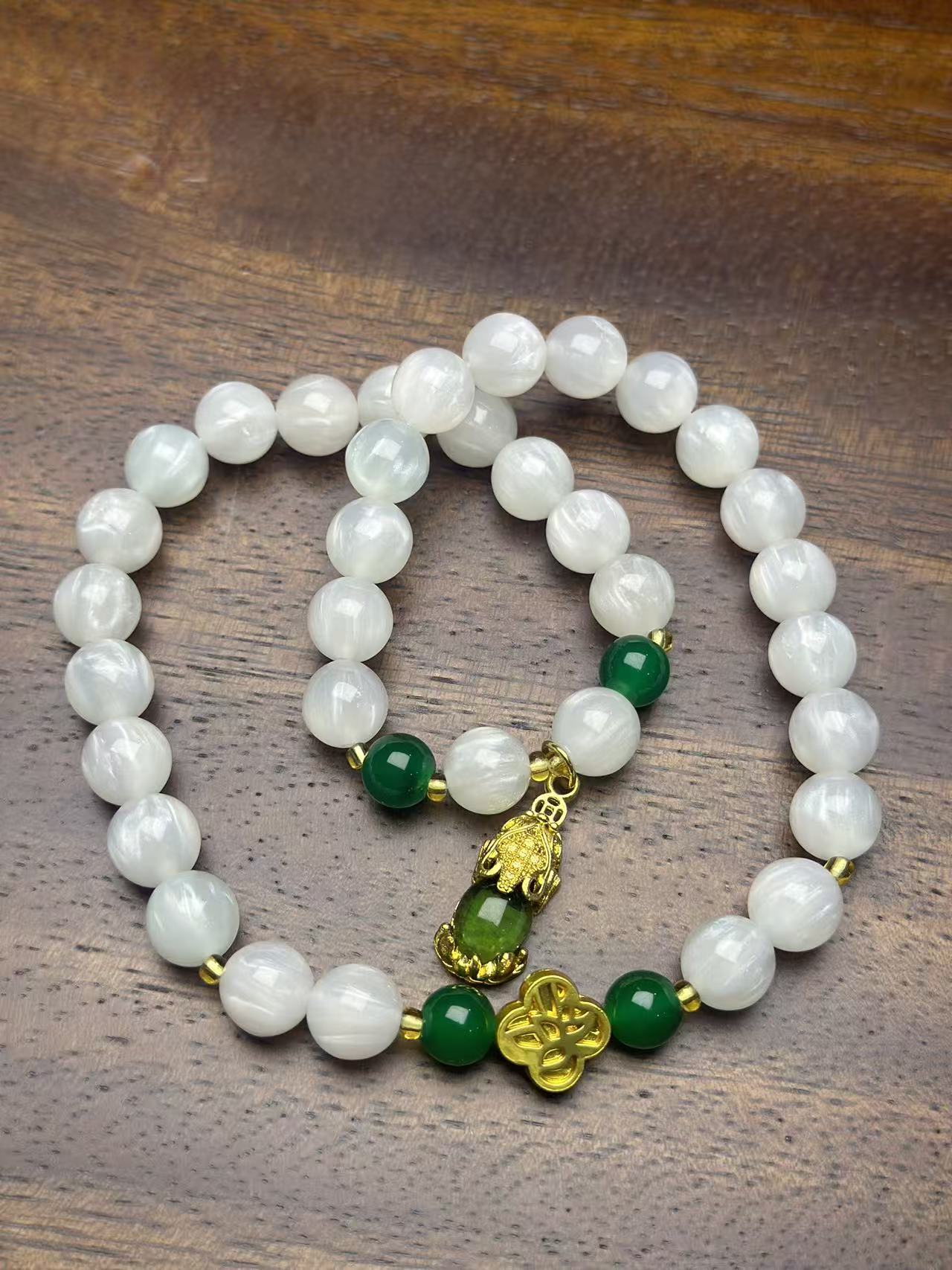 ZF9033-彩色精品菩提双圈（无礼盒）