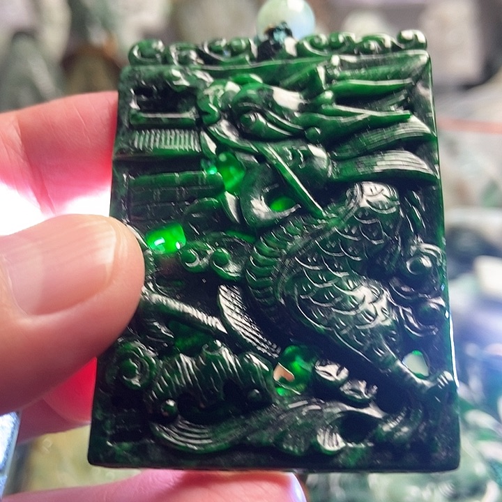 翡翠吊坠(不含链)未镶嵌